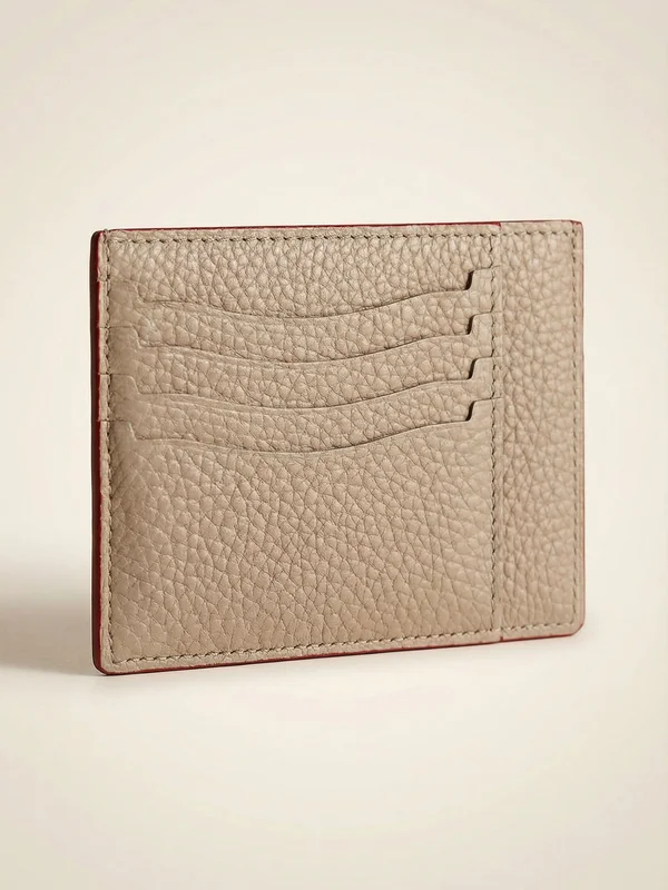 Porte-Cartes Luzien Taurillon Argile GM