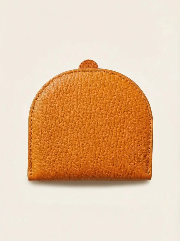 Porte-Monnaie Luzien Taurillon Moutarde