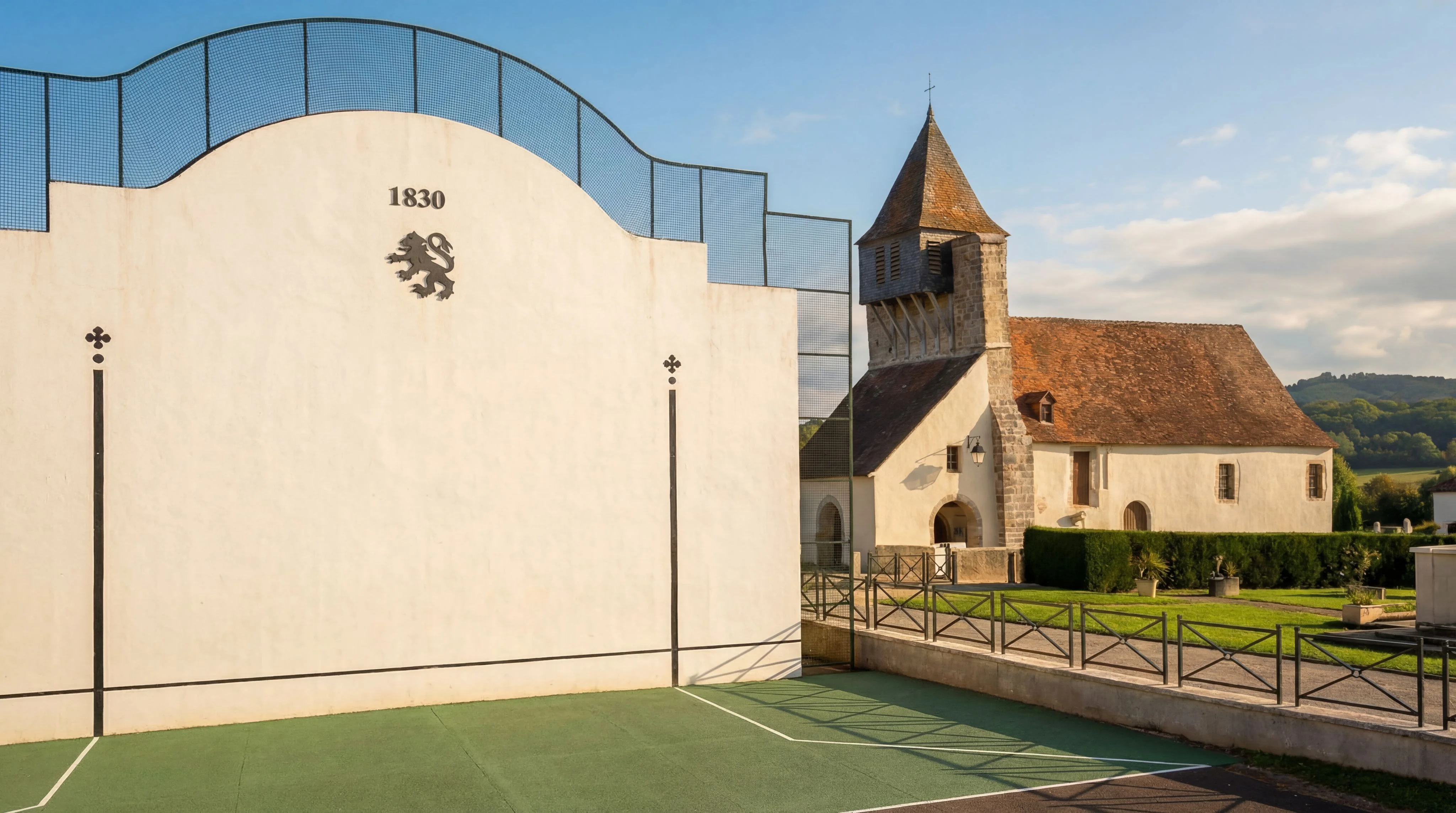 Fronton basque - Symbole de la culture du Pays Basque
